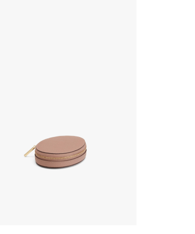 Travel Jewelry Case Soft Rose