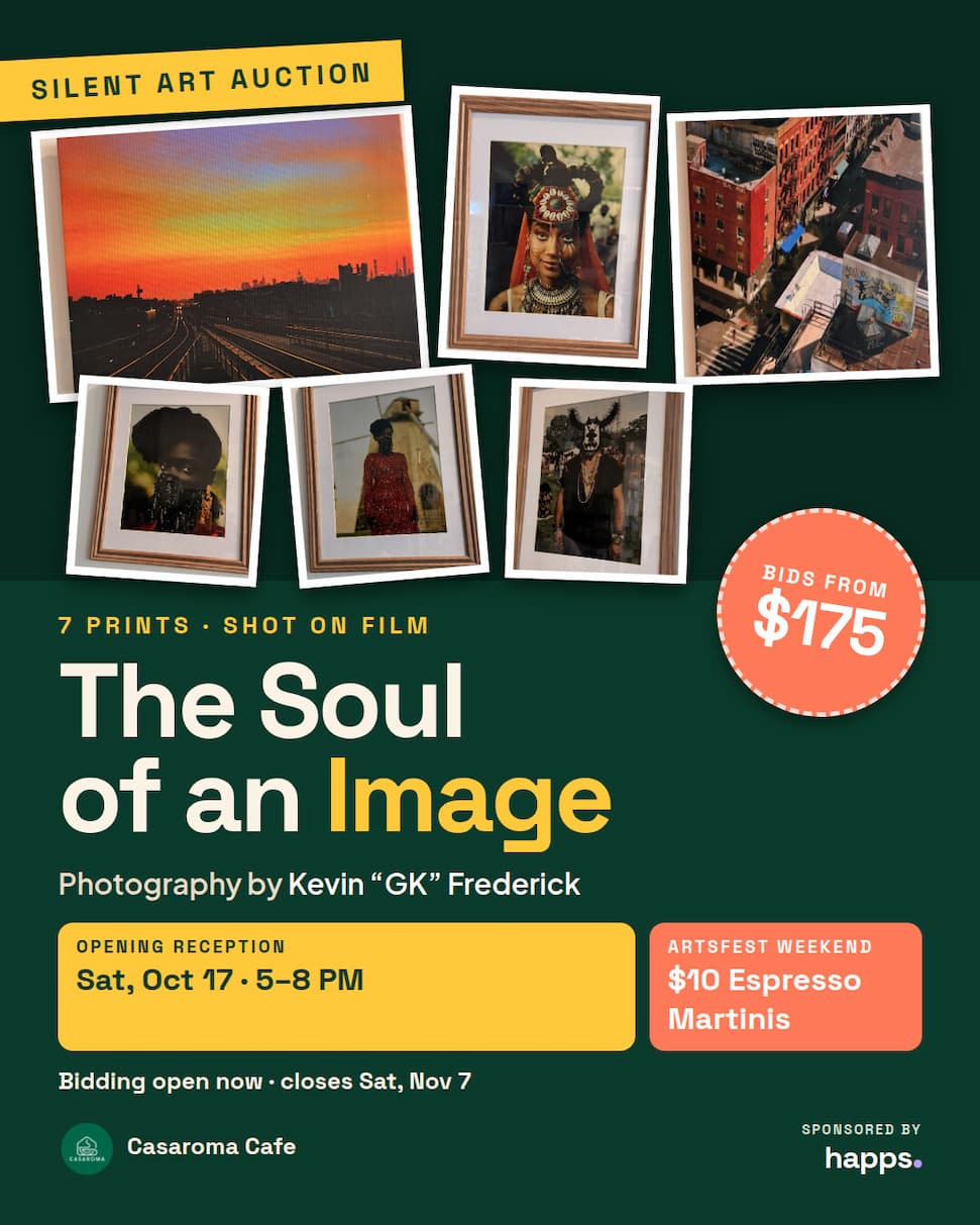 The Soul of an Image silent art auction graphic