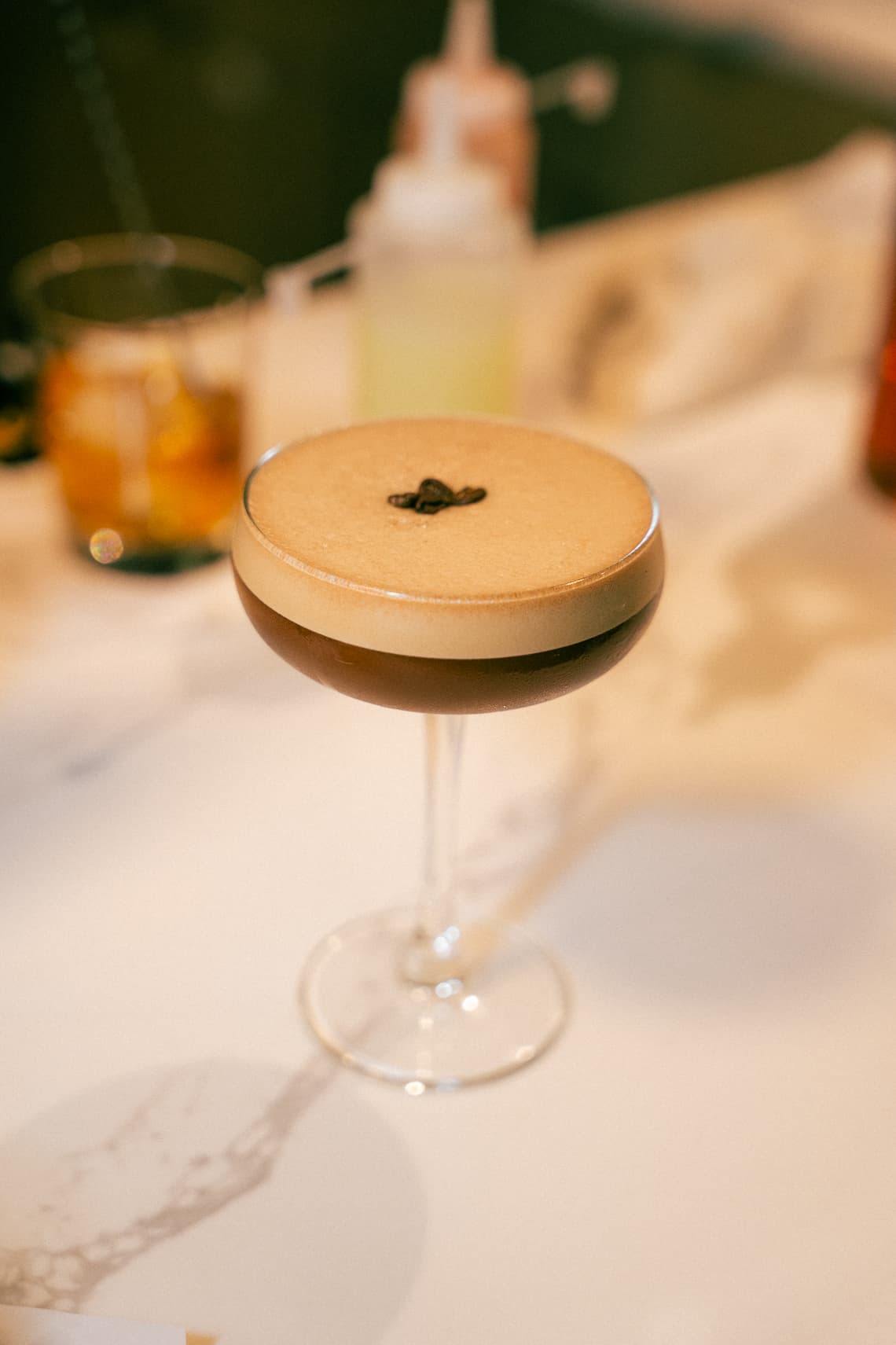 Espresso martini at Casaroma
