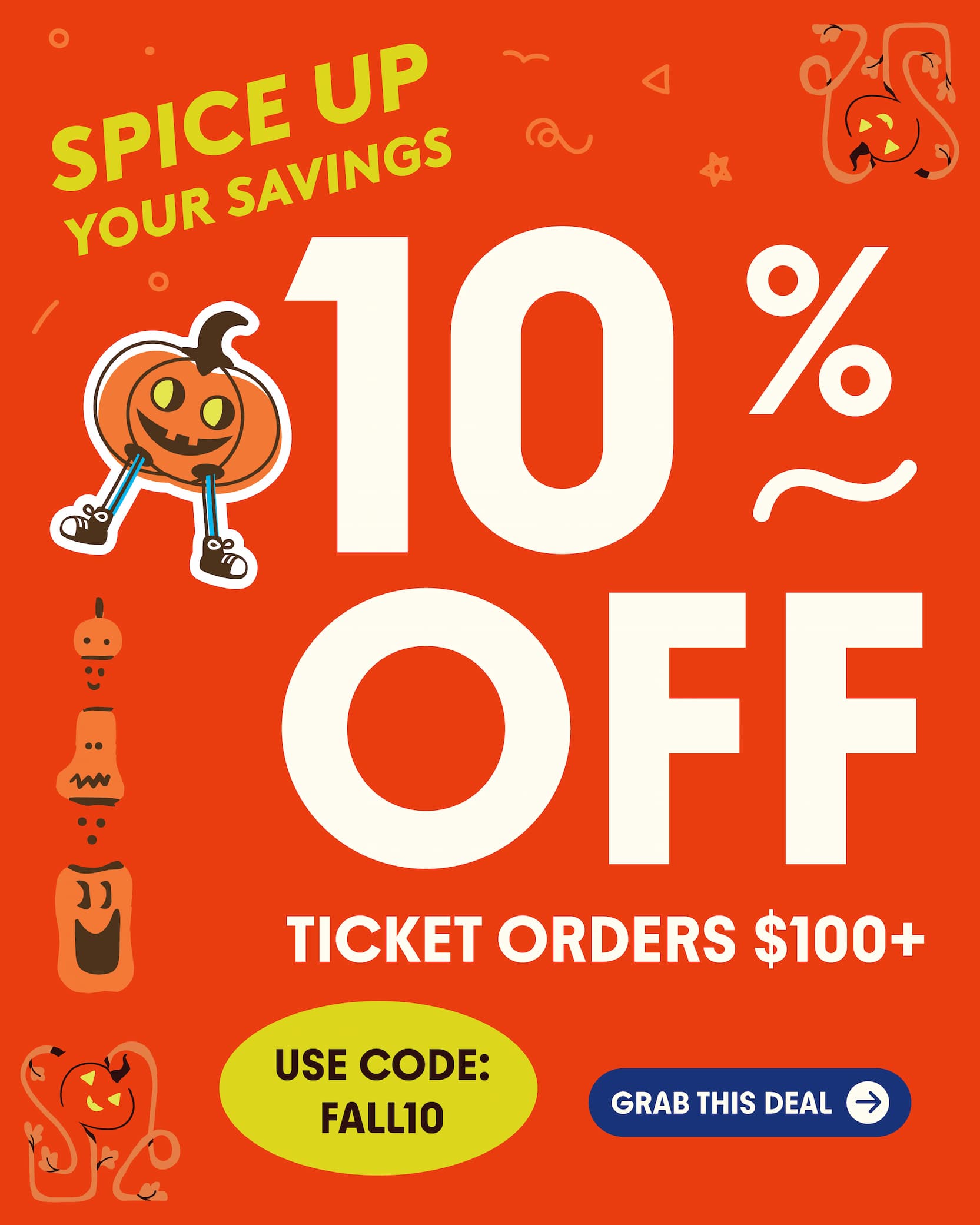 Save 10% on your next order - use code: FALL10