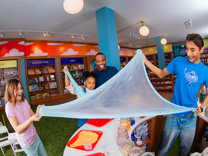 ooey-gooey fun at the slime bar