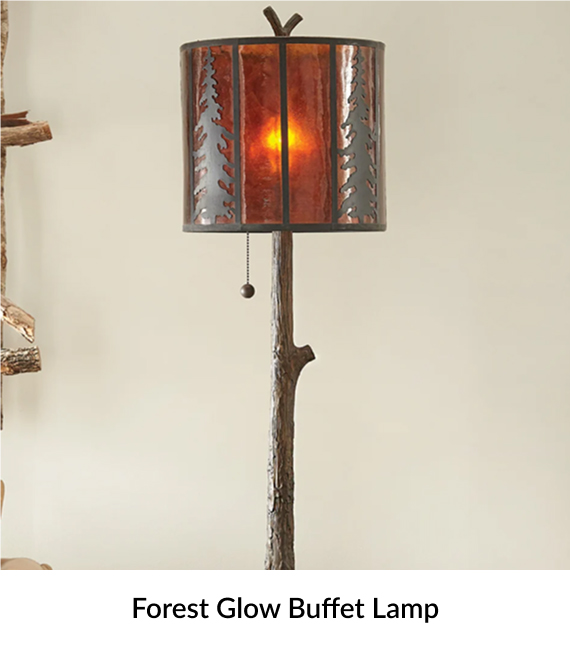 Forest Glow Buffet Lamp
