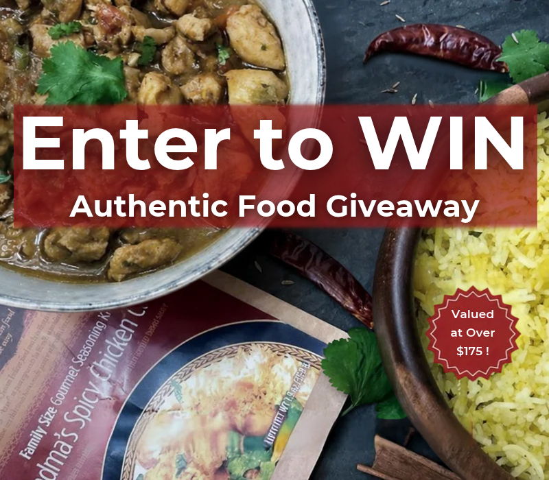 Giveaway - Authentic Food
