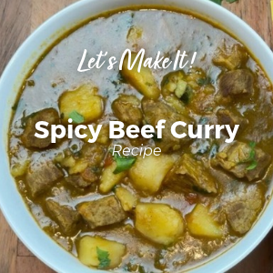 Featured Recipe: Spicy Beef Curry