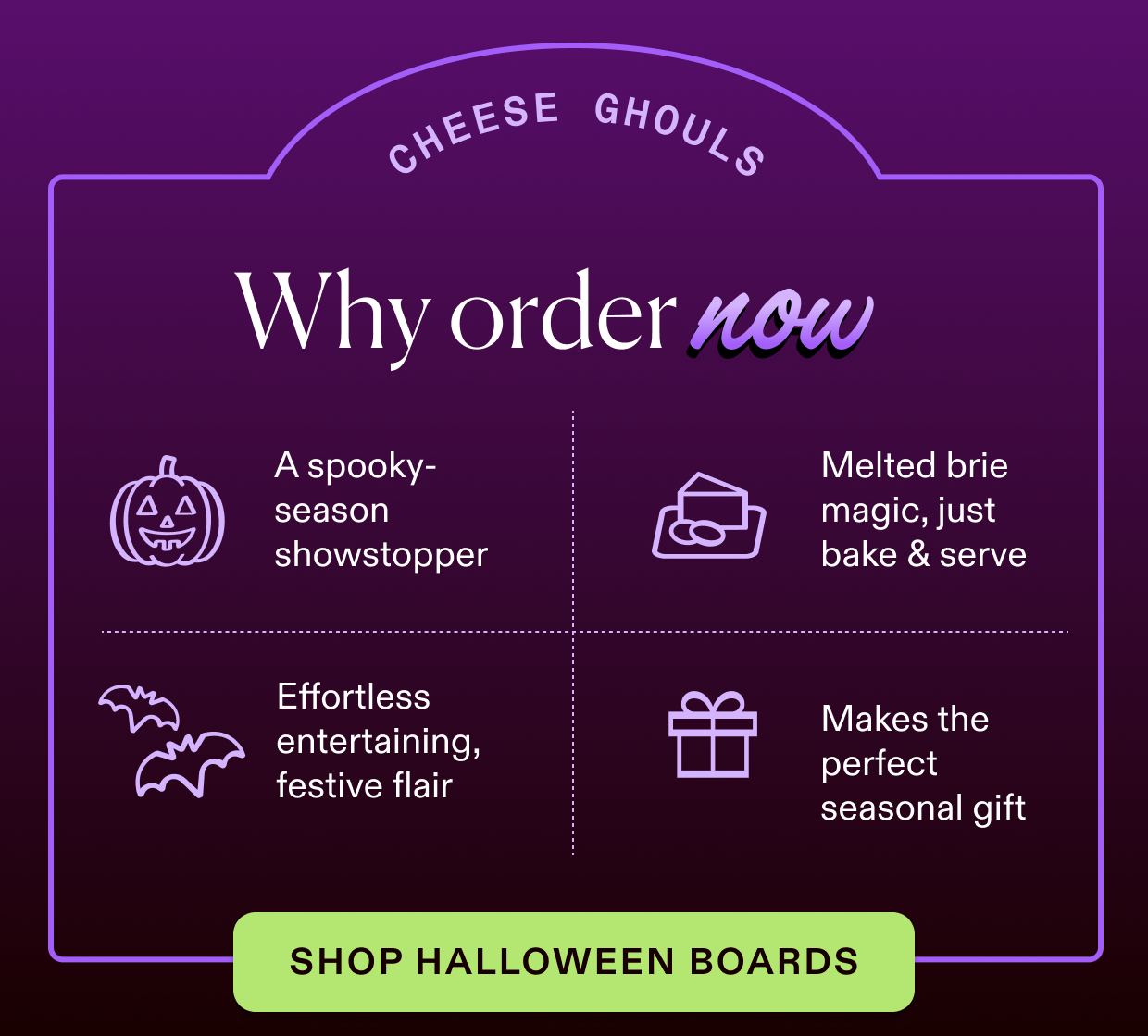 Click to shop Halloween boards