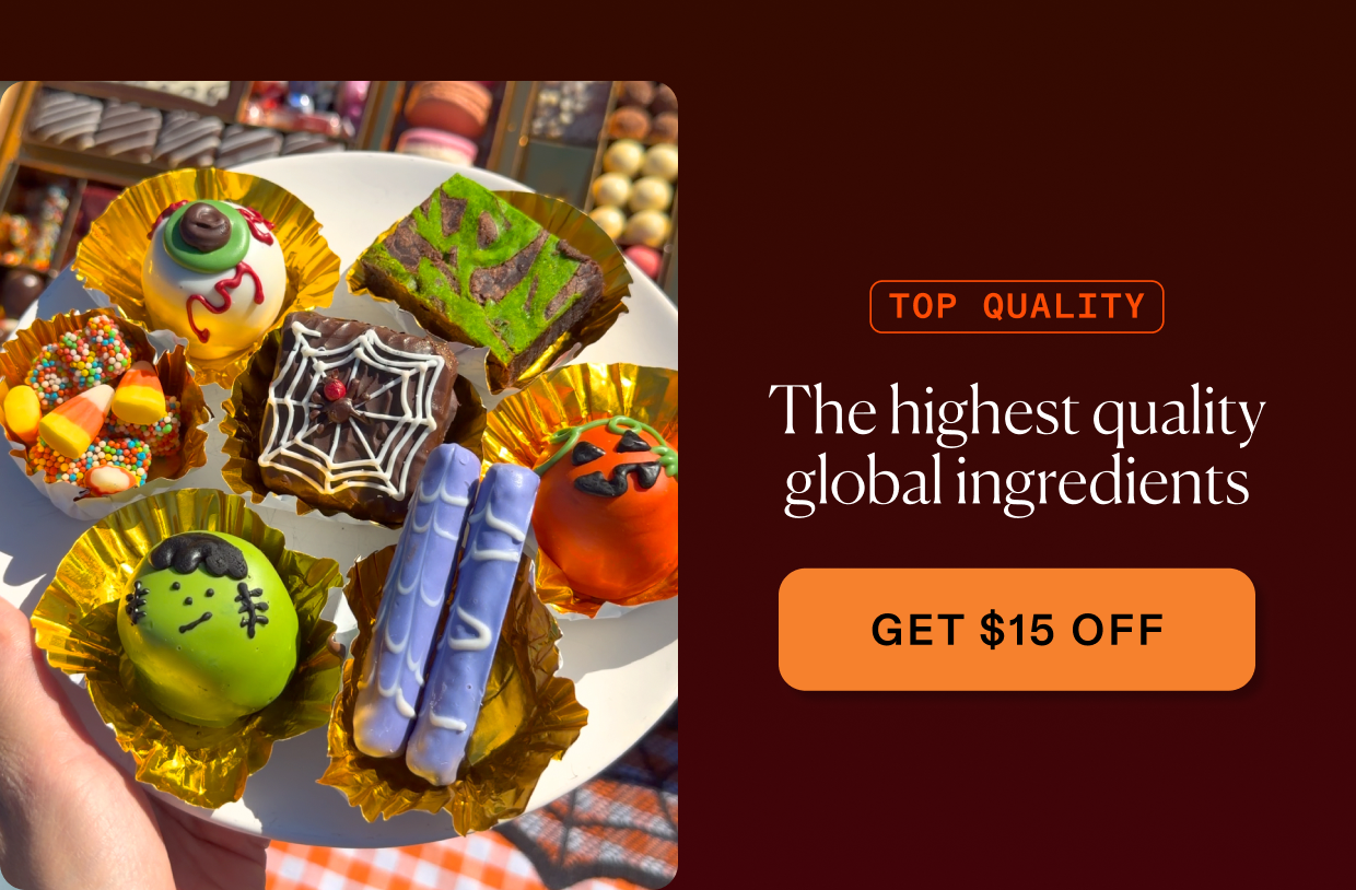 Click to shop Halloween dessert boards with $15 off