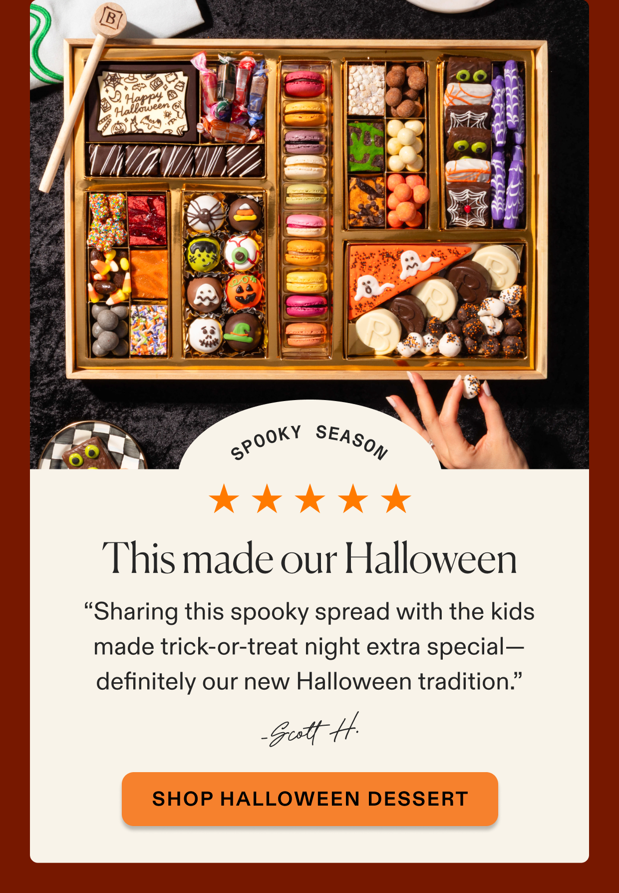 Click to shop Halloween dessert boards