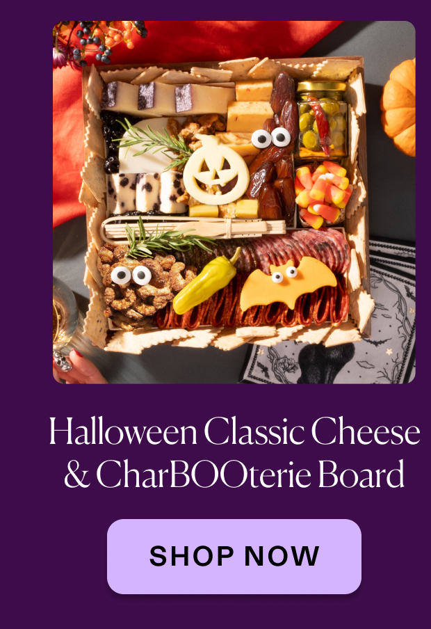 Click to shop Halloween Classic Cheese & CharBOOterie board