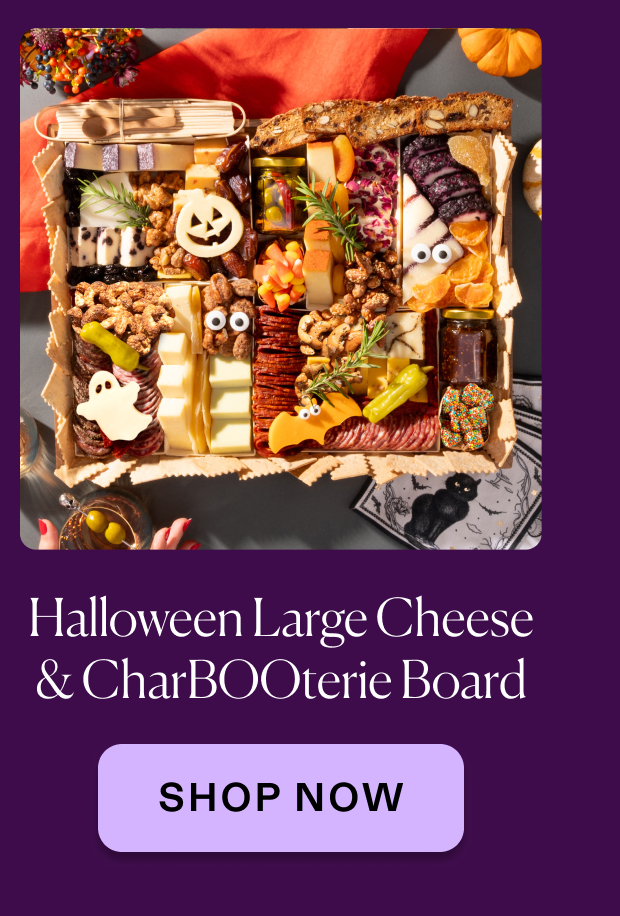 Click to shop Halloween Large Cheese & CharBOOterie board