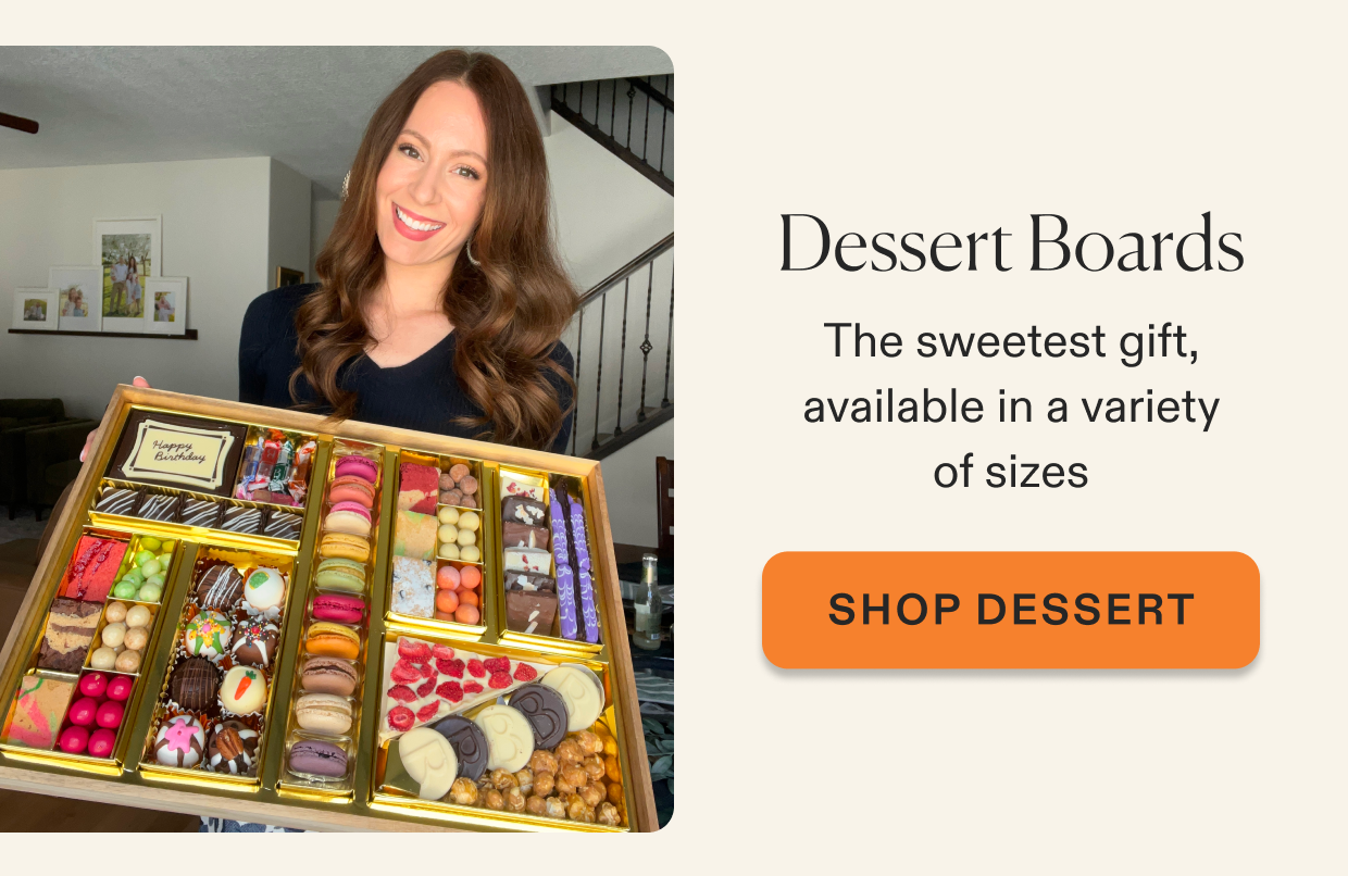 Click to shop Birthday dessert boards