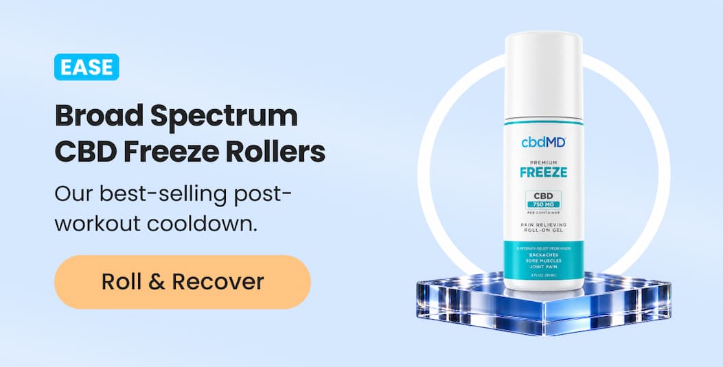 Broad Spectrum CBD Freeze Rollers