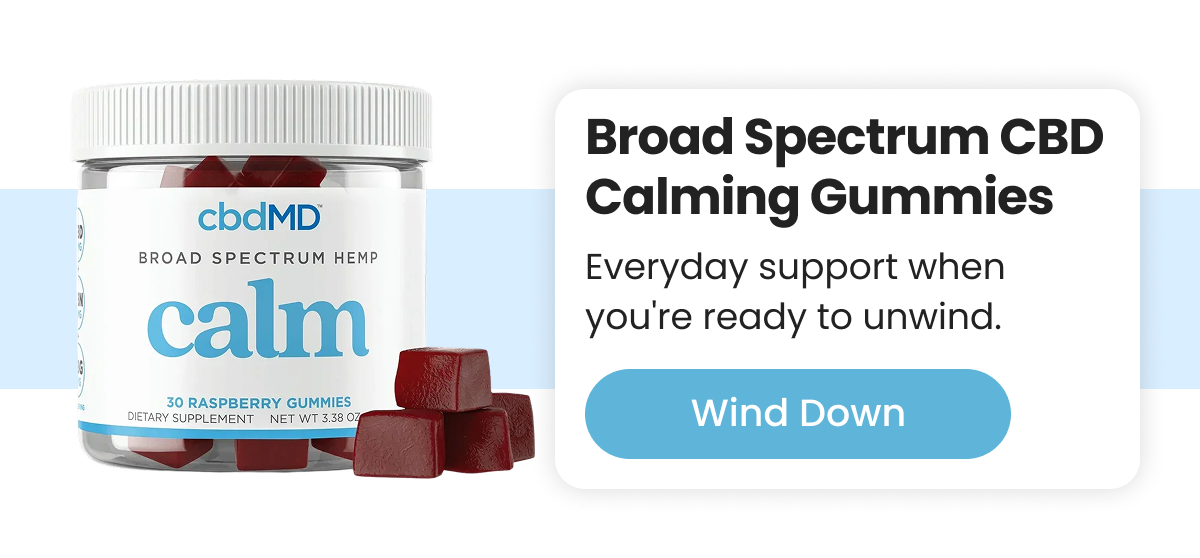 Broad Spectrum CBD Calming Gummies