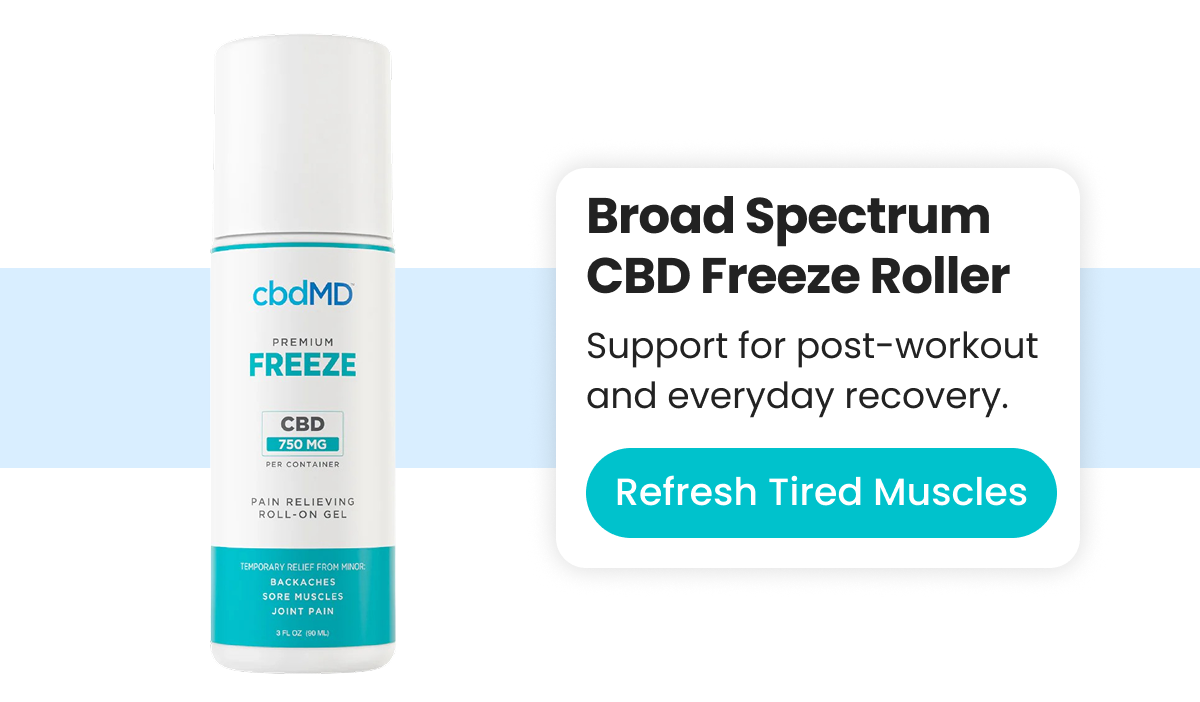 Broad Spectrum CBD Freeze Roller