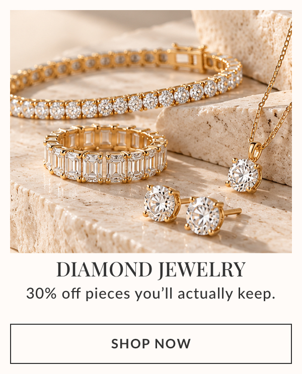 30% off diamond jewelry