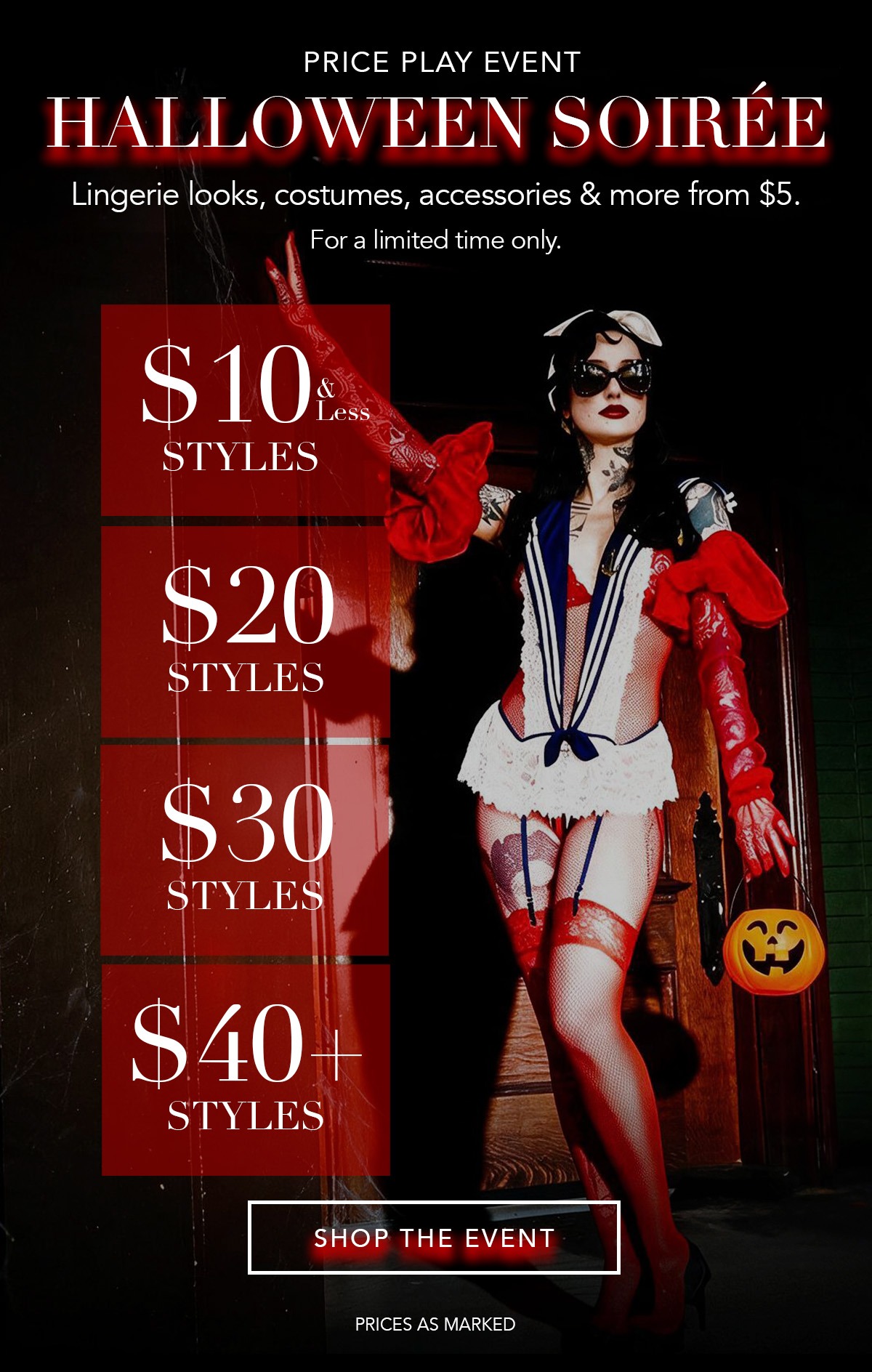 Price Play Event | Halloween Soirée [Shop the Event]