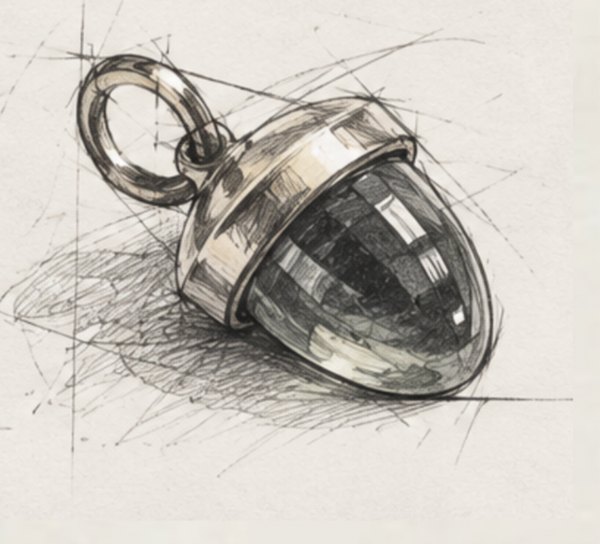 Skizze der Bullet-Form.
