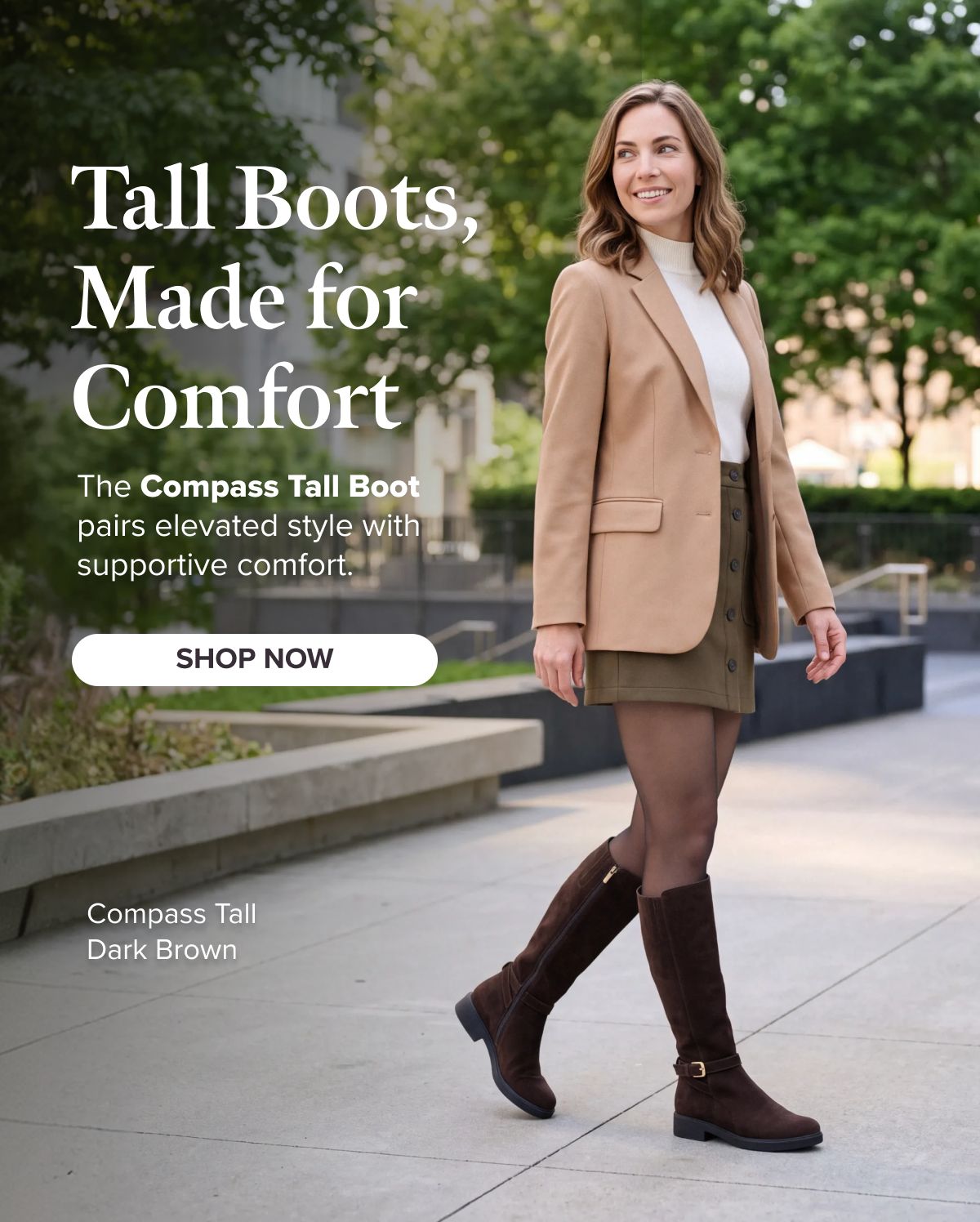 Tall Boots, Made For Comfort
