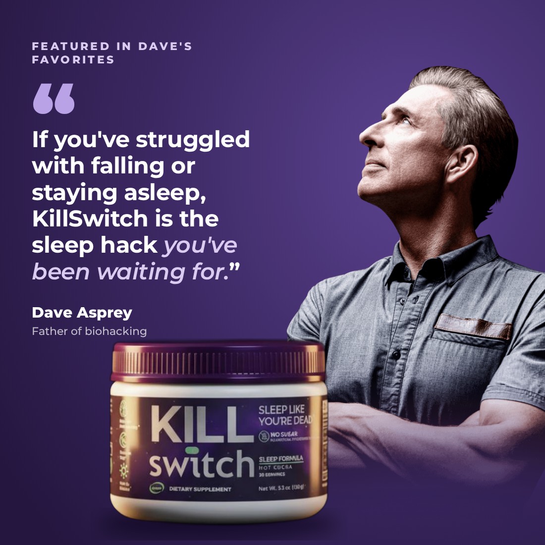 Dave Asprey: KillSwitch is the sleep hack you've been waiting for