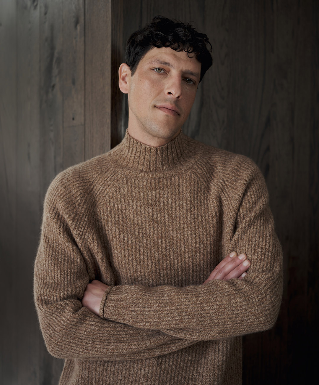 Delphi Camel Yak Wool Jumper