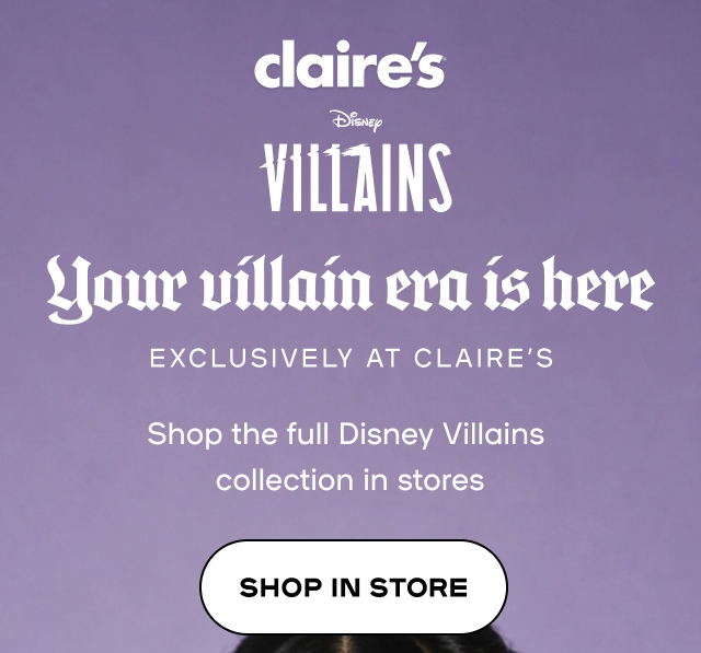 Enter your villain era