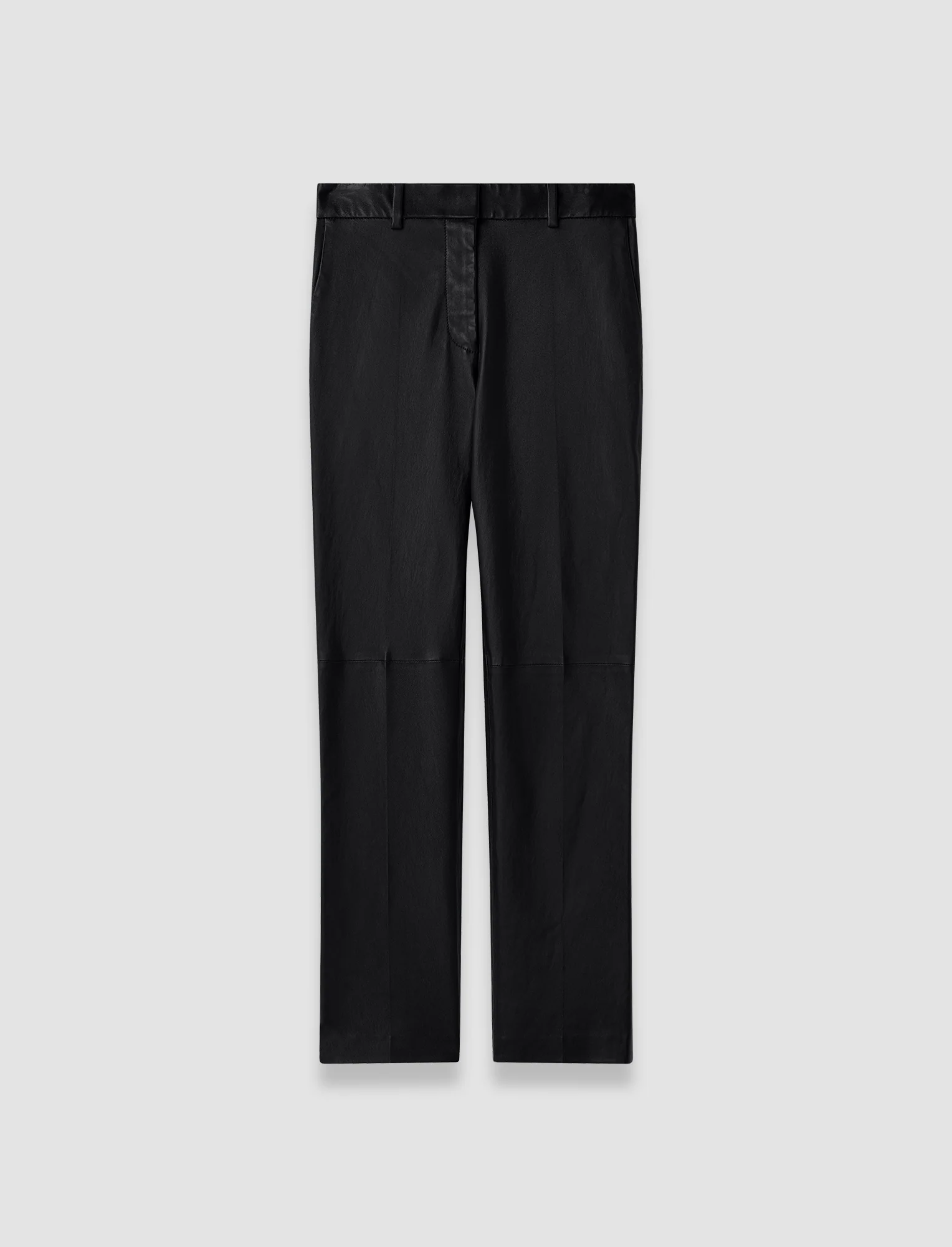 Coleman Long Leather Stretch Trousers