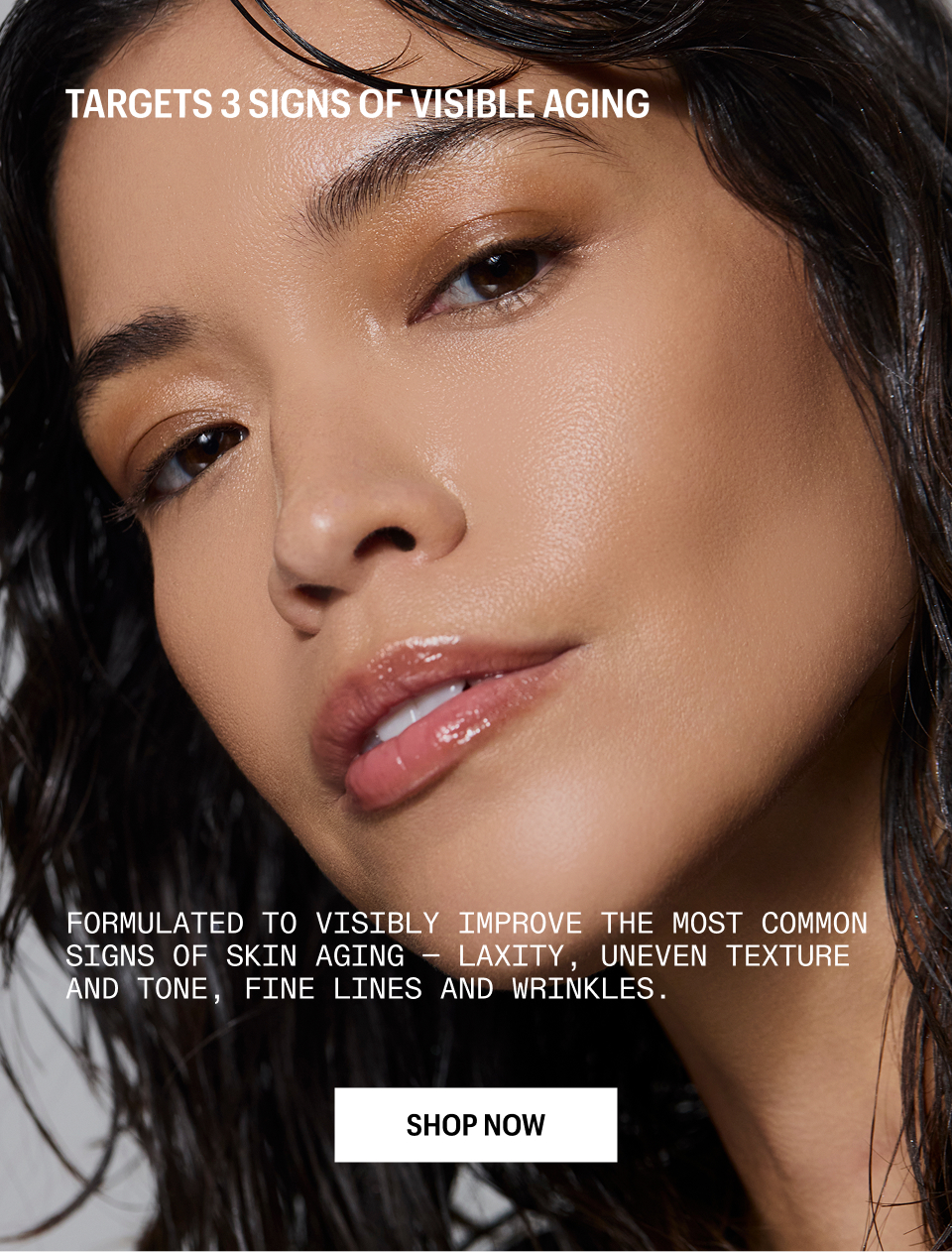 TARGETS 3 SIGNS OF VISIBLE AGING