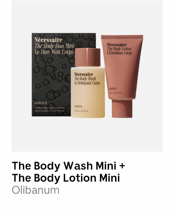 The Body Wash Mini + The Body Lotion Mini | Olibanum