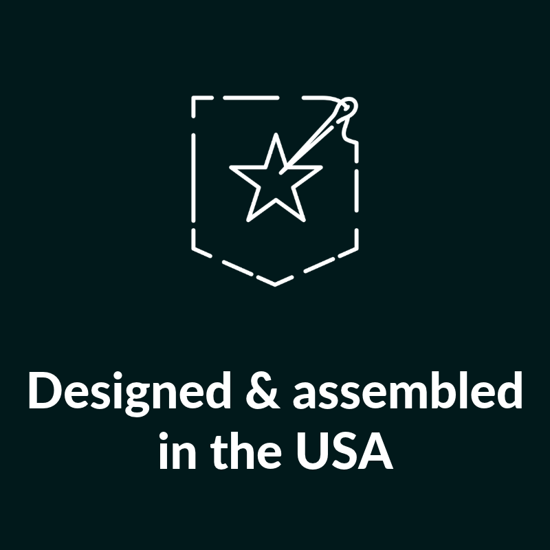Designed & assembled in the USA