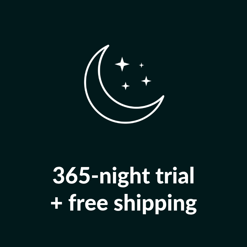 365-night trial + free shipping