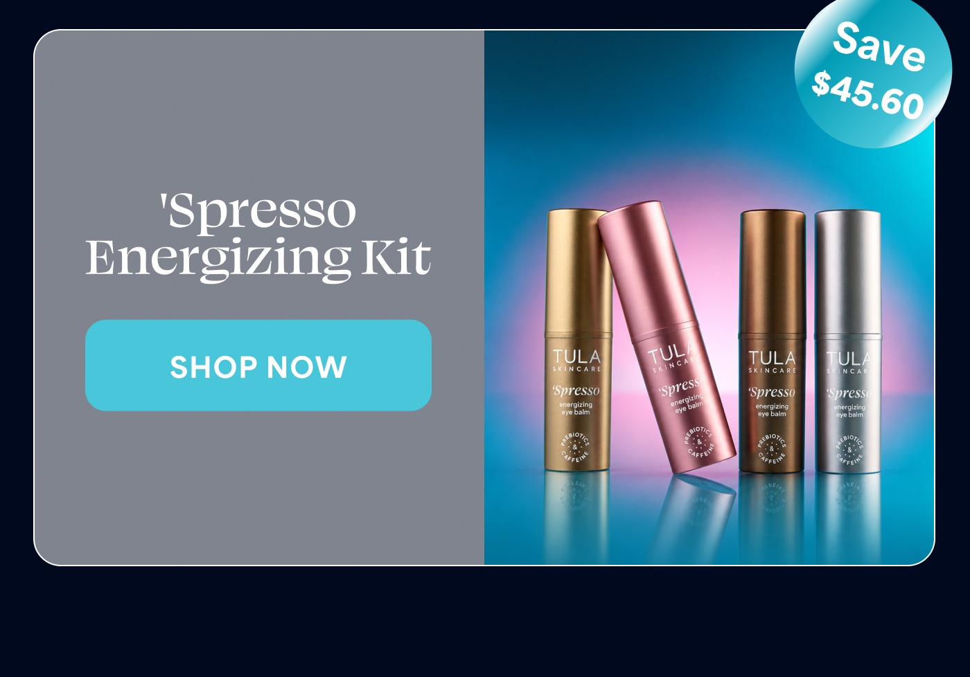 Save $45.60 'Spresso Energizing Kit SHOP NOW