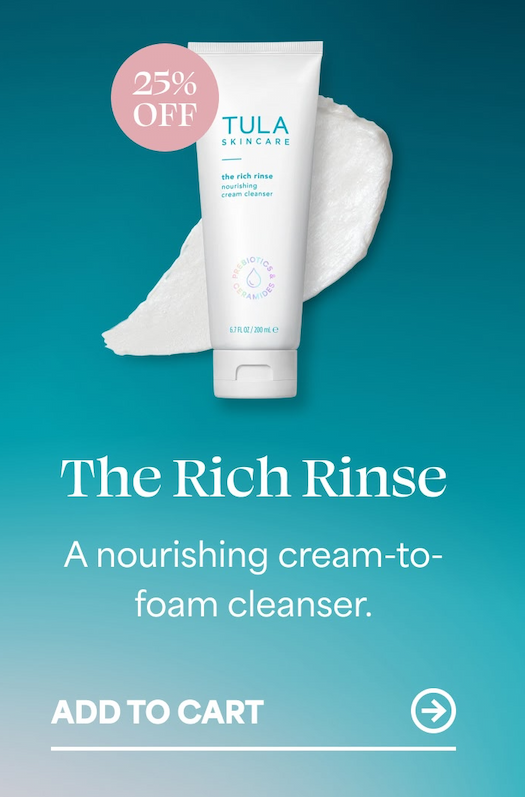 The Rich Rinse A nourishing cream-to- foam cleanser. ADD TO CART