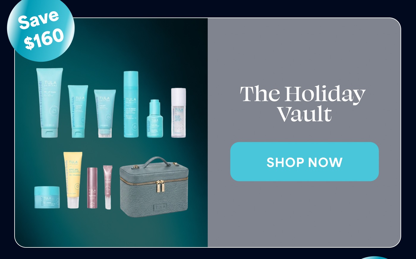 Save $160 The Holiday Vault SHOP NOW