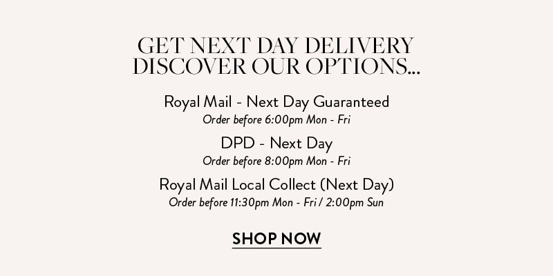 Get Next Day Delivery