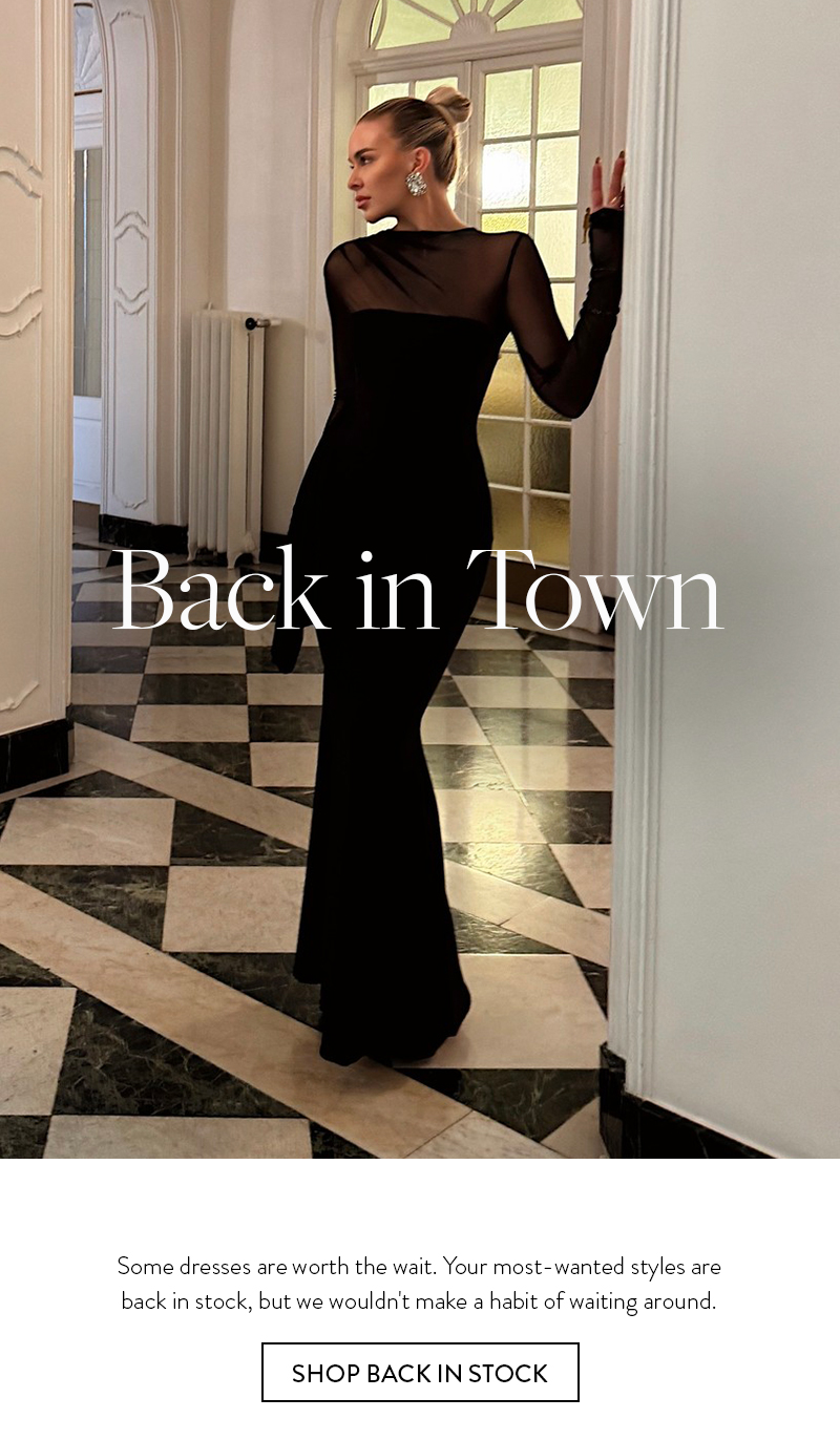 Shop Back In Stock