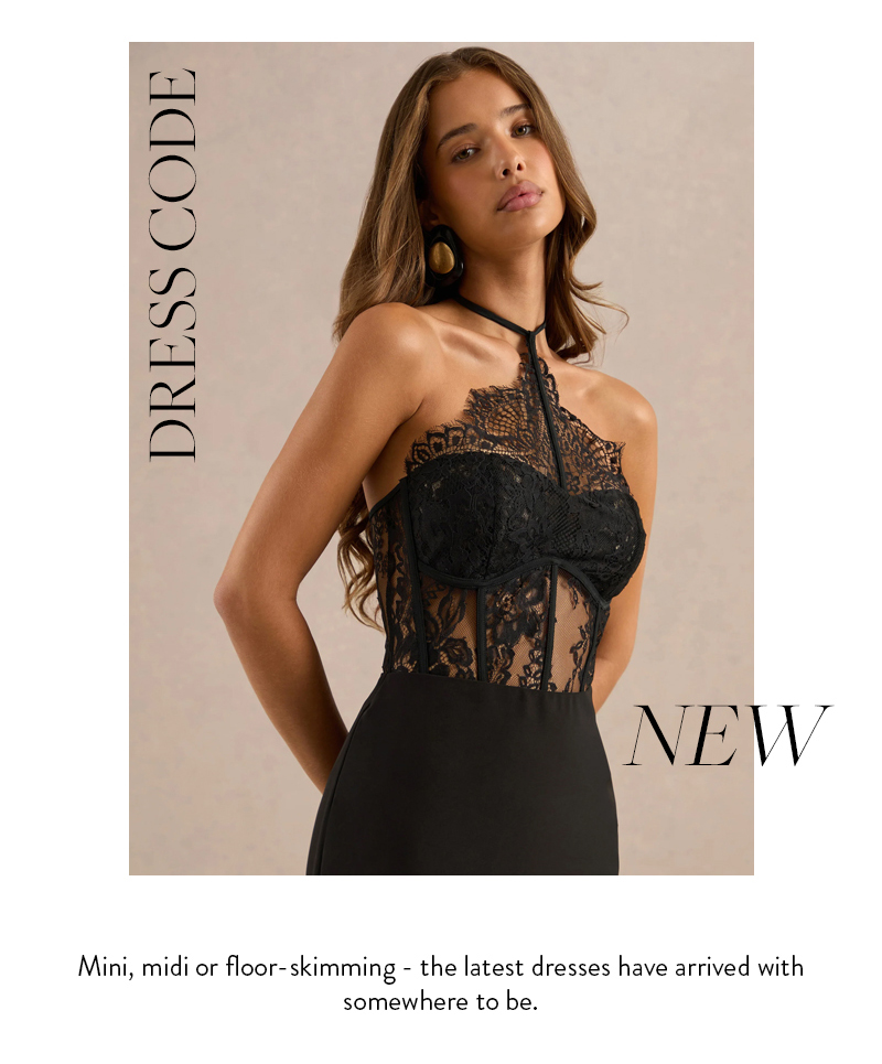 Clarion Black Lace Top