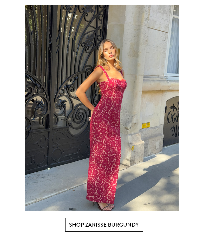 Shop Zarisse Burgundy