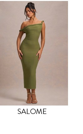 Salome Green Midi