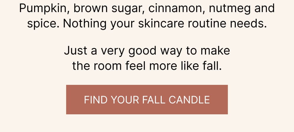 FIND YOUR FALL CANDLE