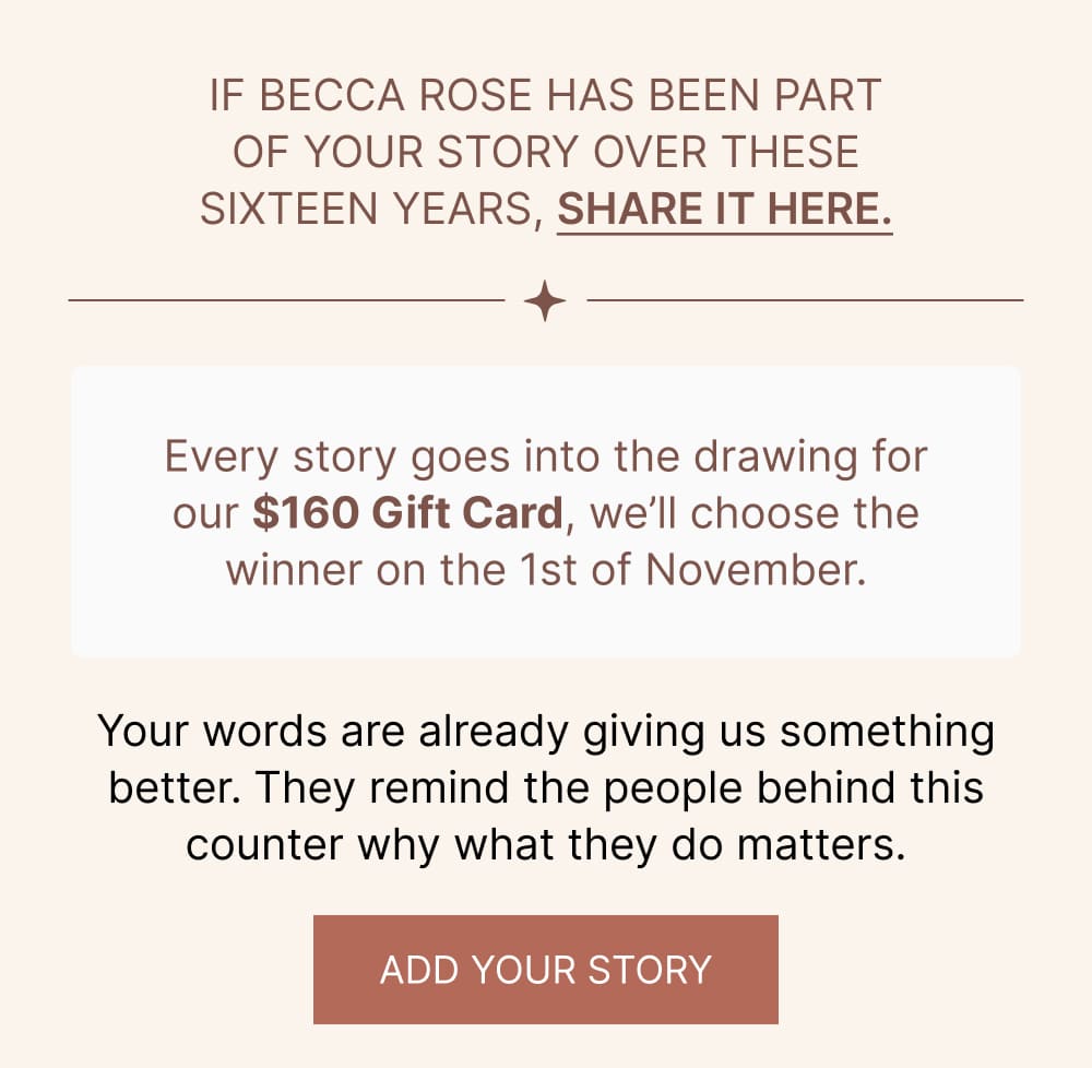 ADD YOUR STORY