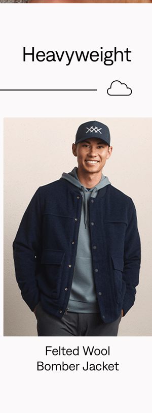 Felted Wool Bomber Jacket