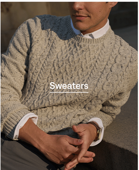 Shop sweaters