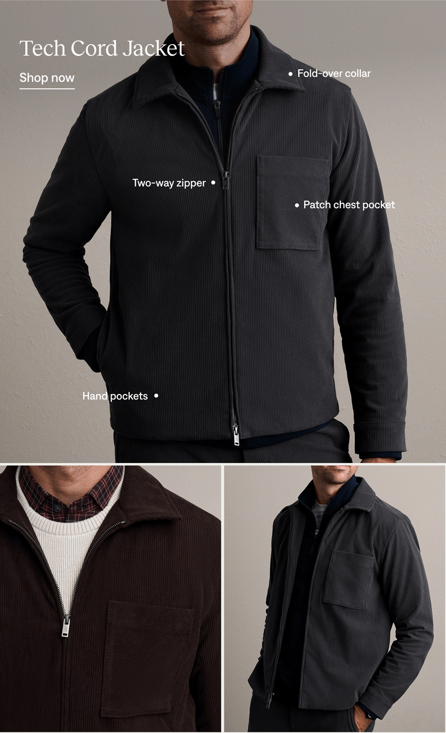 Tech Chord Jacket