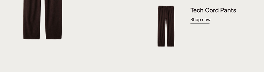 Tech Cord Pants