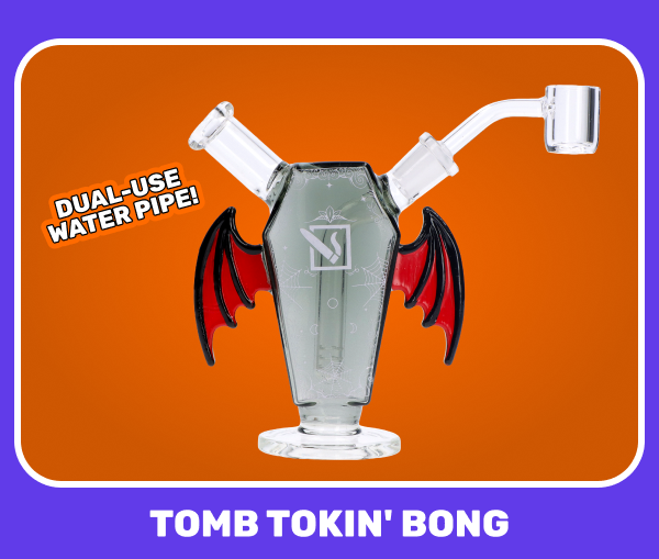 Tomb Tokin' Bong - dual-use water pipe