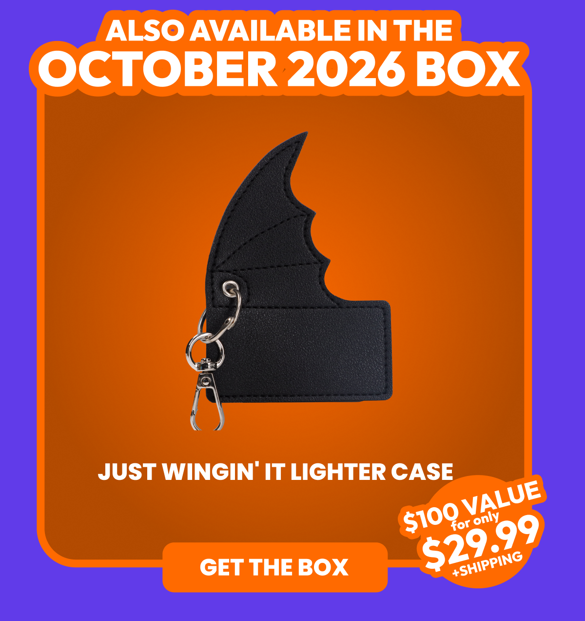Just Wingin It Lighter Case