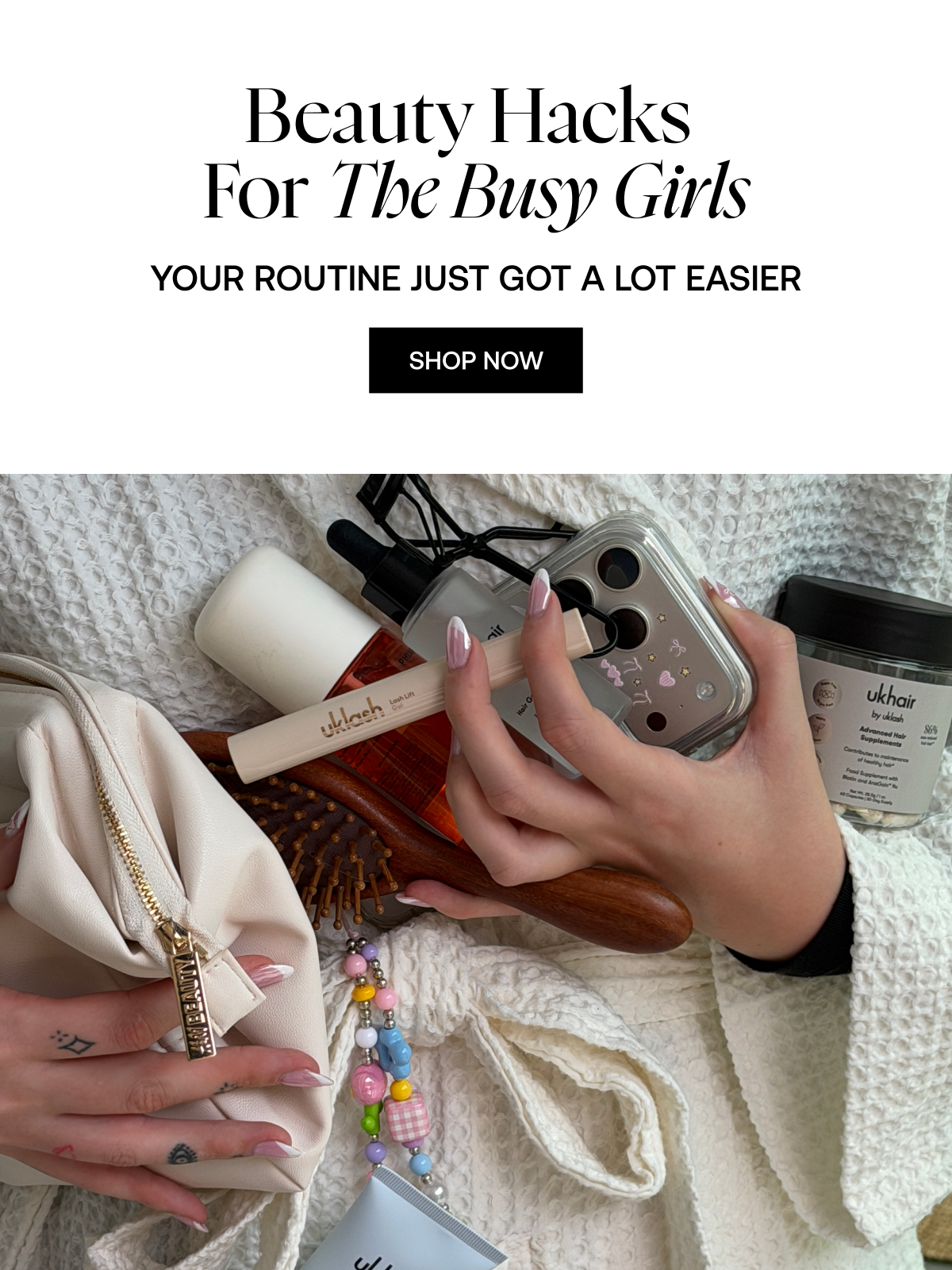 Beauty hacks for the busy girls 