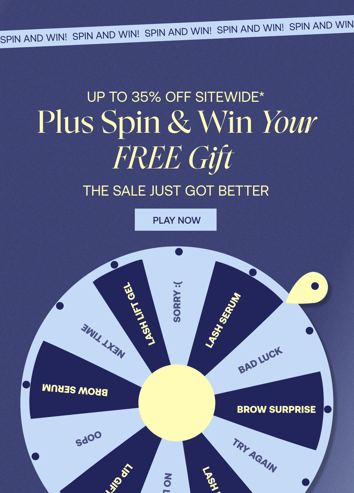 up to 35% off Sitewide + Free Gift 