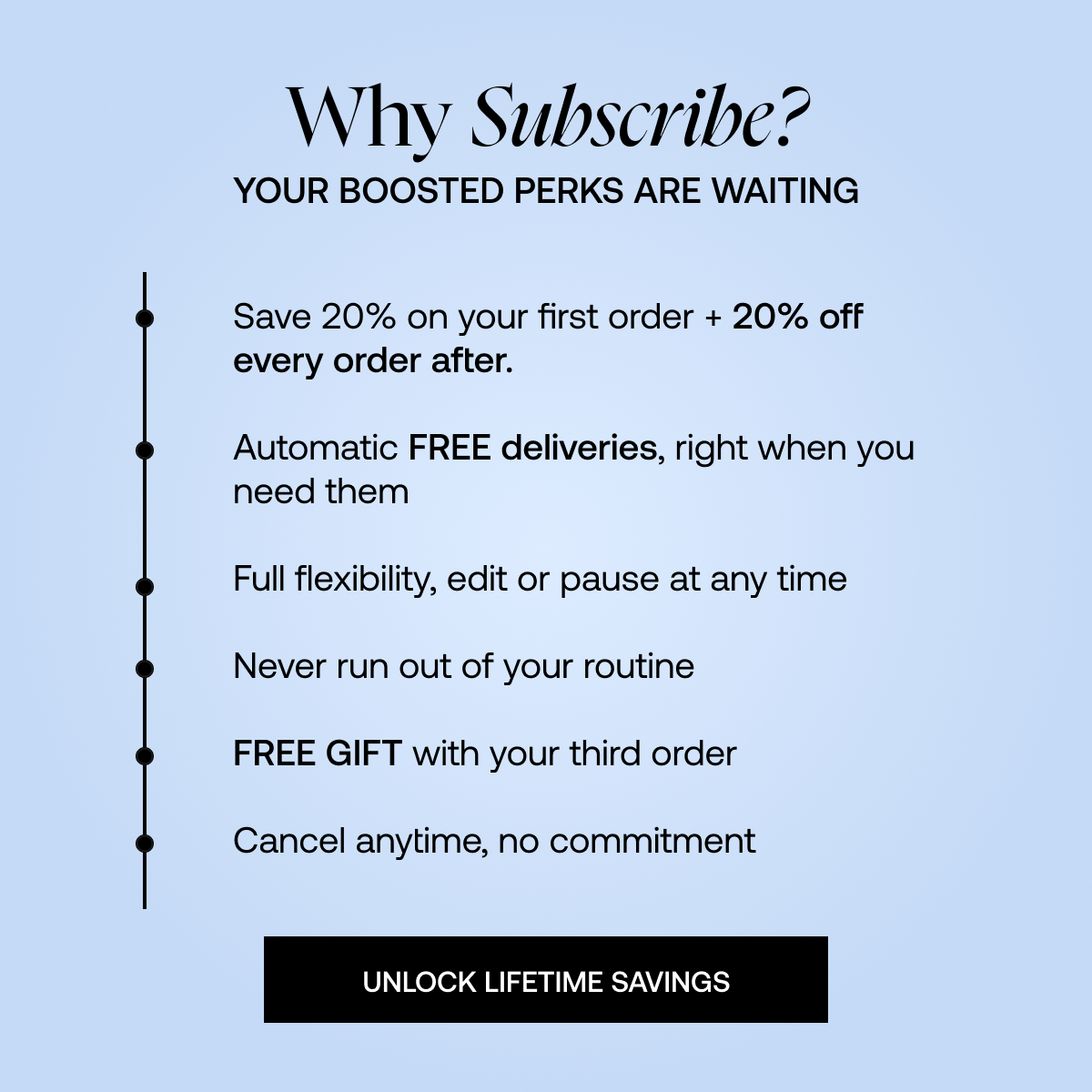 Why subscribe 