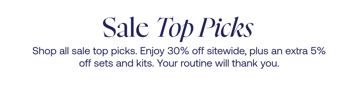 Sale top picks 