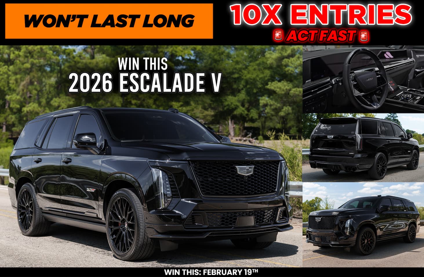 Win This 2026 Escalade V